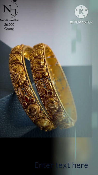 Light weight Bangles || Latest Gold Bangle Designs #goldbangles #lightweightbangles #ladiesbangles