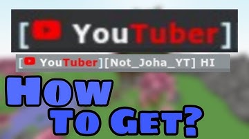 How To Get Youtuber Rank in Bloxd.io || Bloxd.io