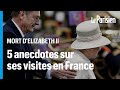 Incident de protocole de chirac sauce salade de mitterrand la reine elizabeth ii et la france