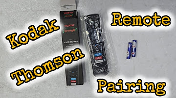 How to Kodak  Thomson Led Tv Remote Pairing #led #tv #india