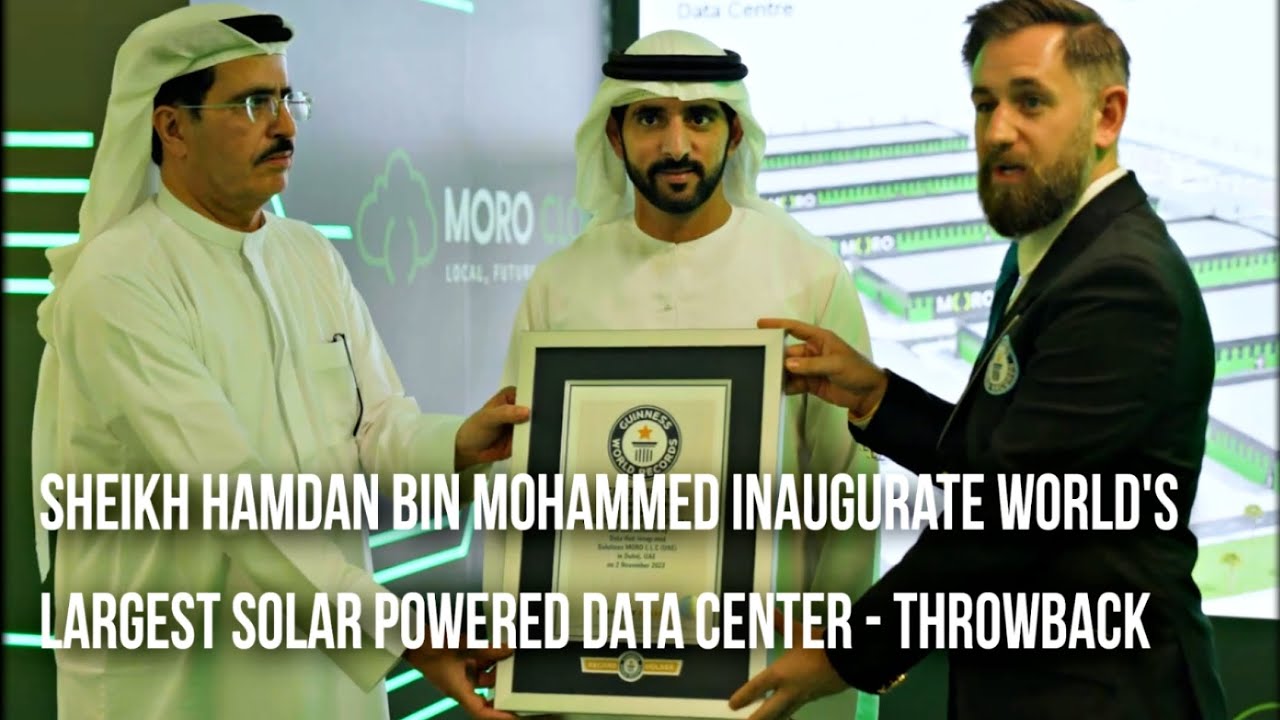 Dubai Crown Prince Sheikh Hamdan Fazza Inaugurate World Largest Solar ...