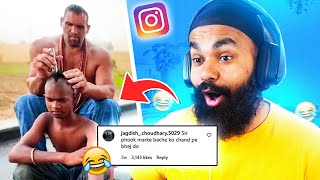 THE GREAT KHALI COMMENTS | TRY NOT TO LAUGH CHALLENGE