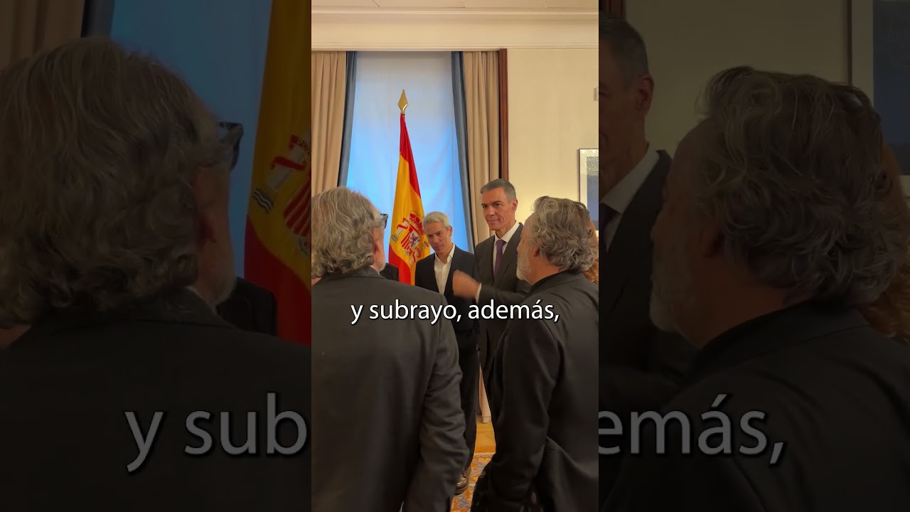 “Democracy is a privilege that must be defended every day,” Pedro Sánchez