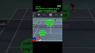 Alex Eala ibinaon si Pegula sa gilid gamit ang fearsome forehand.