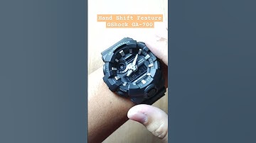 Tips: Hand Shift feature on G-Shock GA-700 #gshock #ga700 #casio