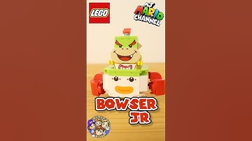 Lego Mario Character Bowser Jr Speed Build #shorts #supermario #LEGO