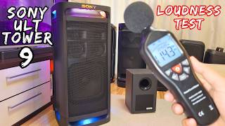 How Loud Is Sony Ult Tower 9? High Decibel Levels