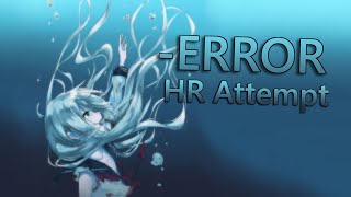 Aimiya Zero - -ERROR [ Drowning ] HR Attempt