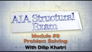 AIA Structural Exam Preparation Module 9 ✨ Moment and Shear Force Diagram Solved