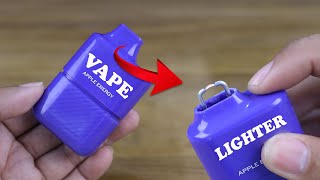 Make Lighter with Vape || How to make Lighter at home using Vape