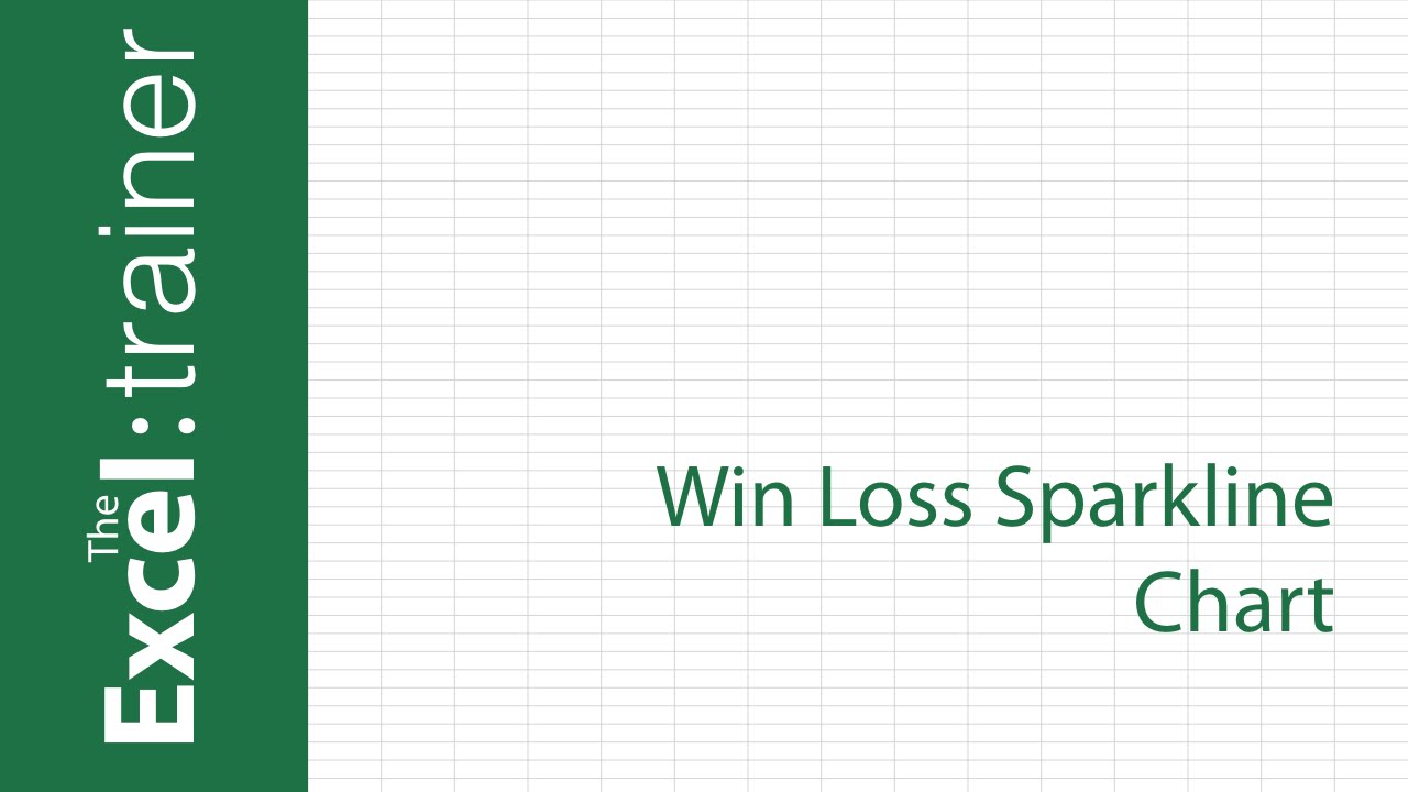 How To Create A Win Loss Chart In Excel