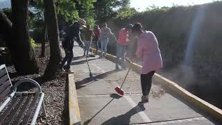 Realizan jornada de limpieza en carretera Oacalco-Yautepec
