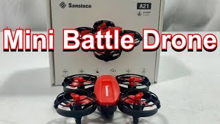 Sansisco A21 Mini Battle Drone for Kids Unboxing