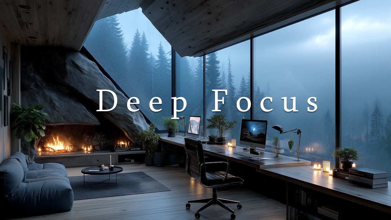 Deep Work Music 2026 | Focus, Productivity & Calm | Misty Mountain Ambience