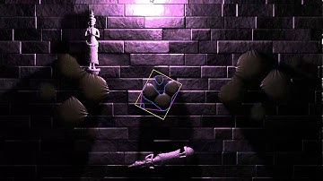 Dynamic Lighting Sprite Renderer, 1 light