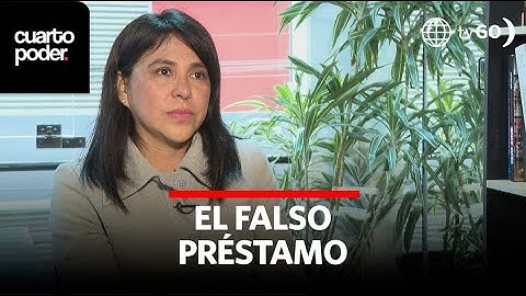 El préstamo que nunca pidió | Cuarto Poder | Perú