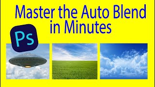 🎨 Auto Blend Tool in Photoshop | Merge Photos Seamlessly in One Click!