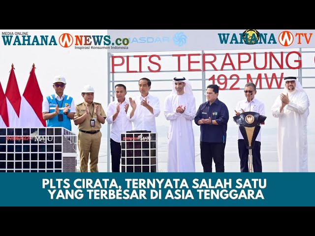 Presiden Jokowi Apresiasi PLTS Terapung Cirata: Tonggak Sejarah Energi Terbarukan di Indonesia