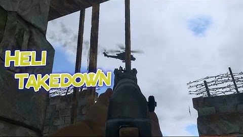 Heli Takedown in Rust w/ Josharian