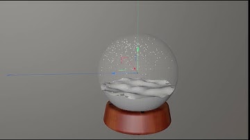 Snow Globe Effects in #cinema4d