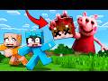 Sobrevivimos a PEPPA PIG MALDITA en Minecraft...