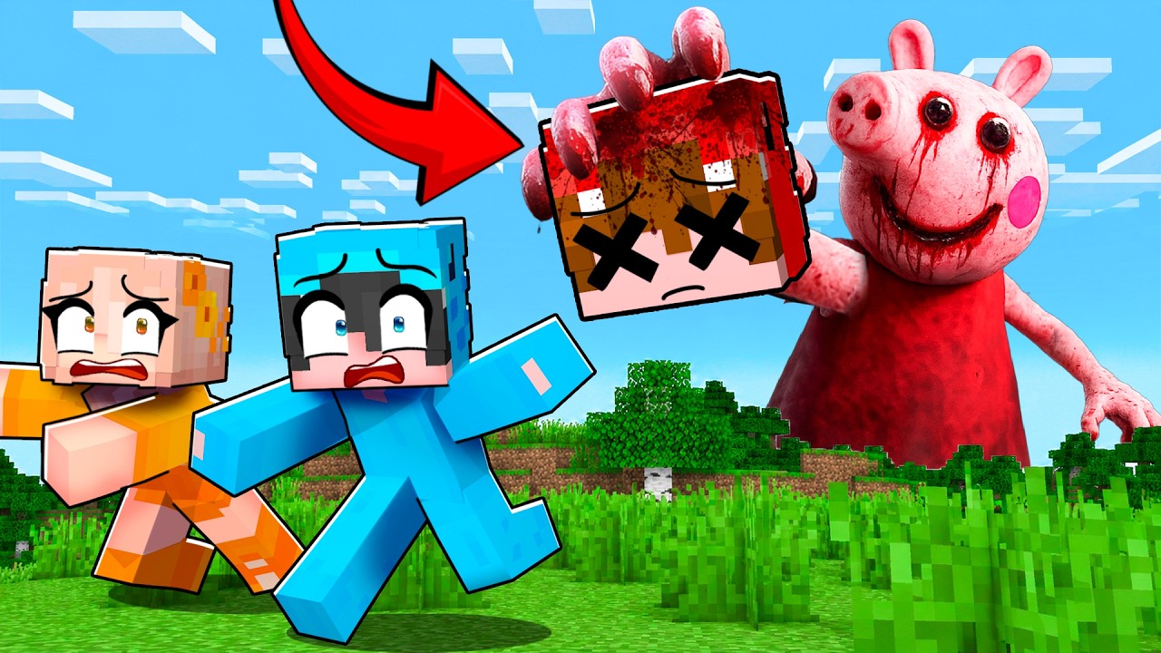 Sobrevivimos a PEPPA PIG MALDITA en Minecraft...