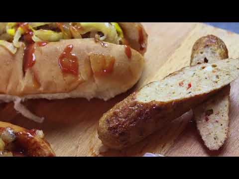 CHICKEN SAUSAGE RECIPE (Homemade) *COOK WITH FAIZA*