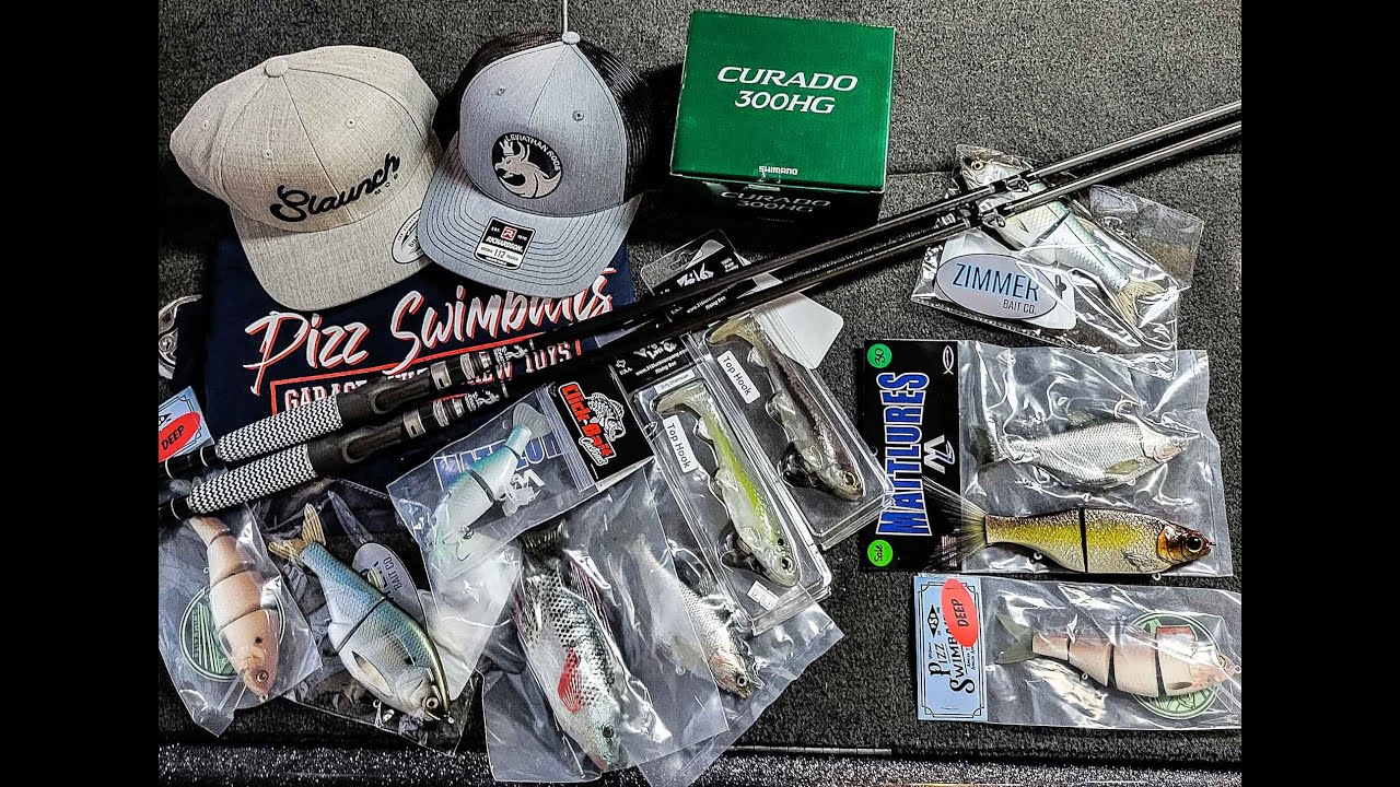 Baits from the Swimbait Universe Texas Gathering, and a bit of urban fishing with some new baits!