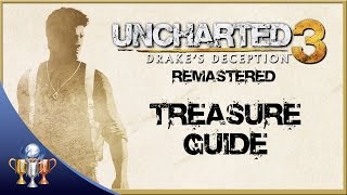 Uncharted 3 Drakes Deception Remastered - All 101 Treasure Collectibles - Nathan Drake Collection