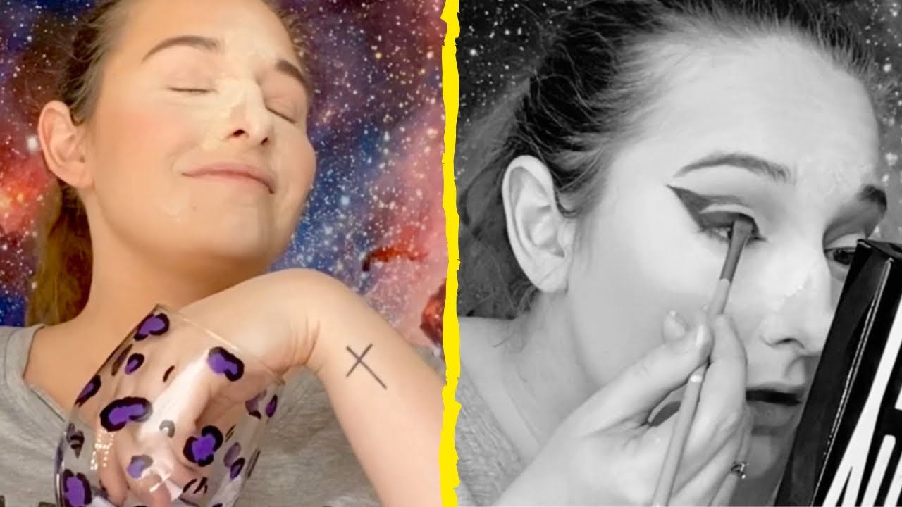 TikTok Makeup Hacks and Eyeshadow Challenge YouTube