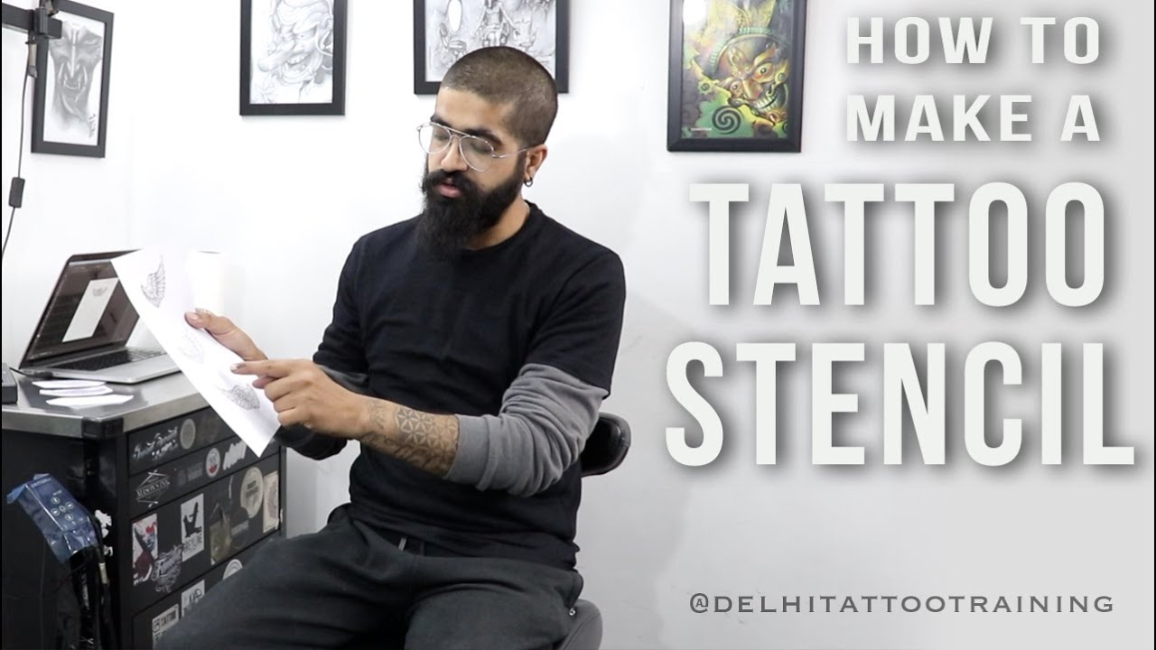 how to print stencils for tattoos