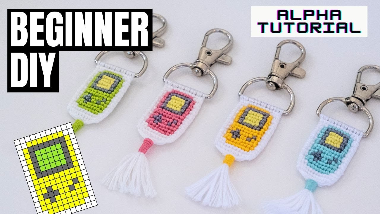 BEGINNER ALPHA TUTORIAL // Gameboy Keychain StepByStep Walkthrough