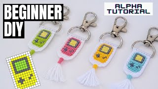 BEGINNER ALPHA TUTORIAL // Gameboy Keychain Step-By-Step Walkthrough