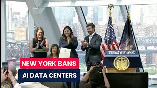 New York Becomes First U.S. State to Pause AI Data Centers |Kathy Hochul Announces 1-Year Moratorium