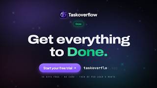 Task Overflow: One Board for Your Whole Team (Kanban, AI Subtasks & Automations)