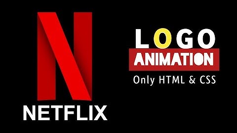 CSS Netflix Logo With Animation | HTML & CSS Hindi Tutorial