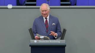 King Charles III addresses the German Bundestag in Berlin
