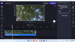 كيفية فصل الصوت عن الفيديو باستخدام برنامج المونتاج clipchamp