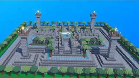 The Sandbox Game Maker Alpha - Sky Dungeon and Jump Sky - Diorama Mashup 10  by Joon