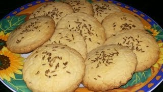 Zira / Jeera / Cumin  Cookies ( Cooking With Fouzia )