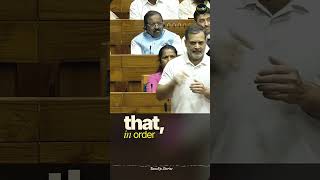 Rahul Gandhi Calls Out Govt in Parliament 🔥 “You’re Scared of the Truth!” #rahulgandhi #politicc