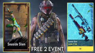 Open all Free Seaside Slam Event & Summer Daze Lucky Draw in COD Mobile