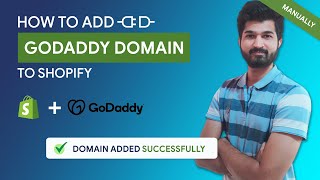 Manually Connect Godaddy Domain to Shopify | #godaddy #shopify