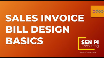 Sales Bill Design Customize Odoo