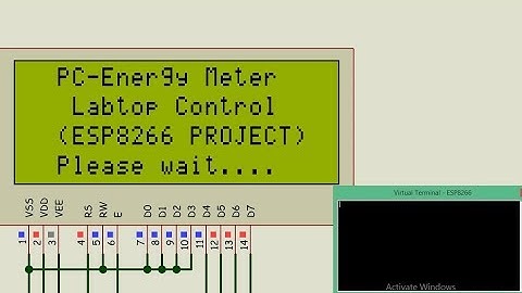 Arduino ESP8266 WIFI Energy Meter | Voltage Meter | Current Meter | Power Factor