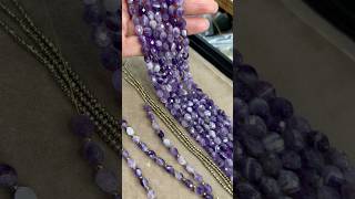 Украшение с АМЕТИСТОМ и АМЕТРИНОМ #авторскиеукрашения #шайдова #jewelry #аметист #бусы