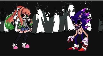 Monika.chr vs Sonic.exe (remastered)