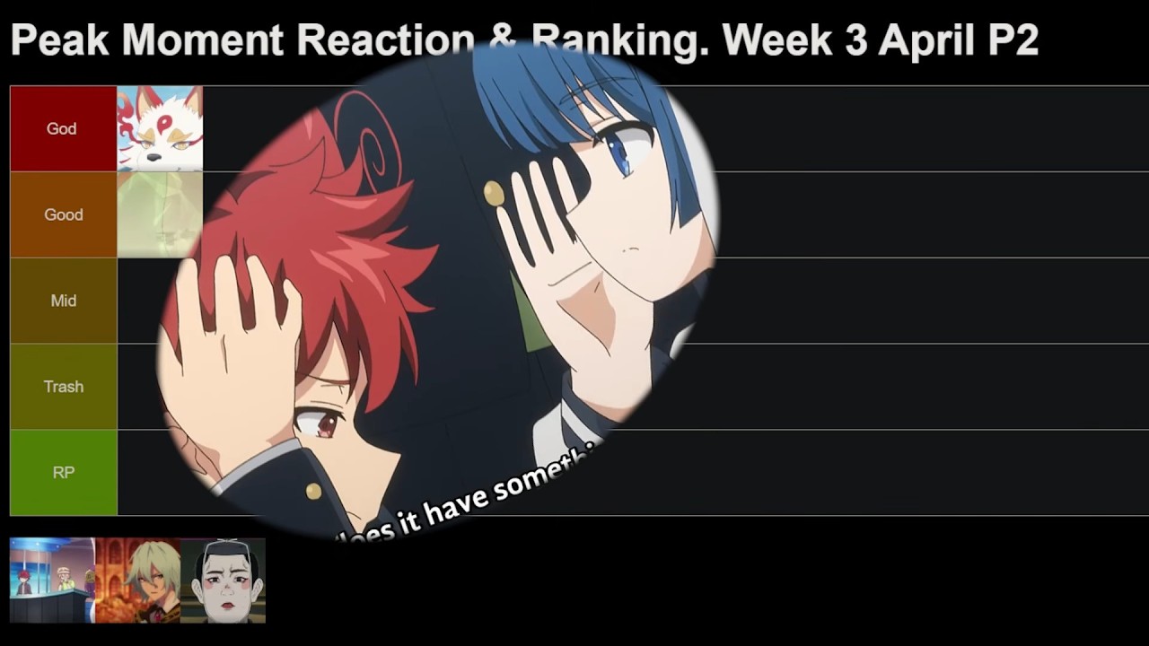 Peak Moment React & Ranking - 3rd Week of April Part 2 - Reaction ...