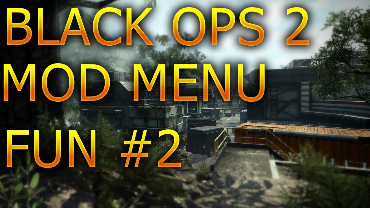 Black Ops 2 Mod Menu Fun #2 - YouTube