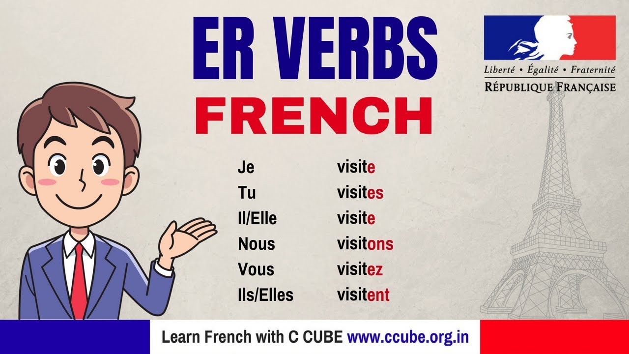 ER Verbs in French Conjugate in Present Tense - Learn French Online